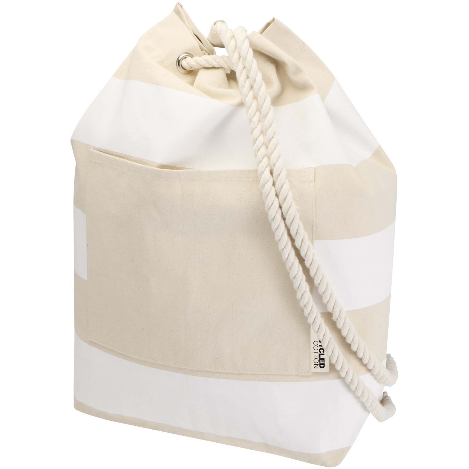 Torba żeglarska typu duffel Florida o pojemności 15 l, wykonana z recyklingowanej tkaniny z recyklingu z certyfikatem GRS o g P179058C biały Torba żeglarska typu duffel Florida o pojemności 15 l, wykonana z recyklingowanej tkaniny z recyklingu z certyfikatem GRS o g P179058C biały