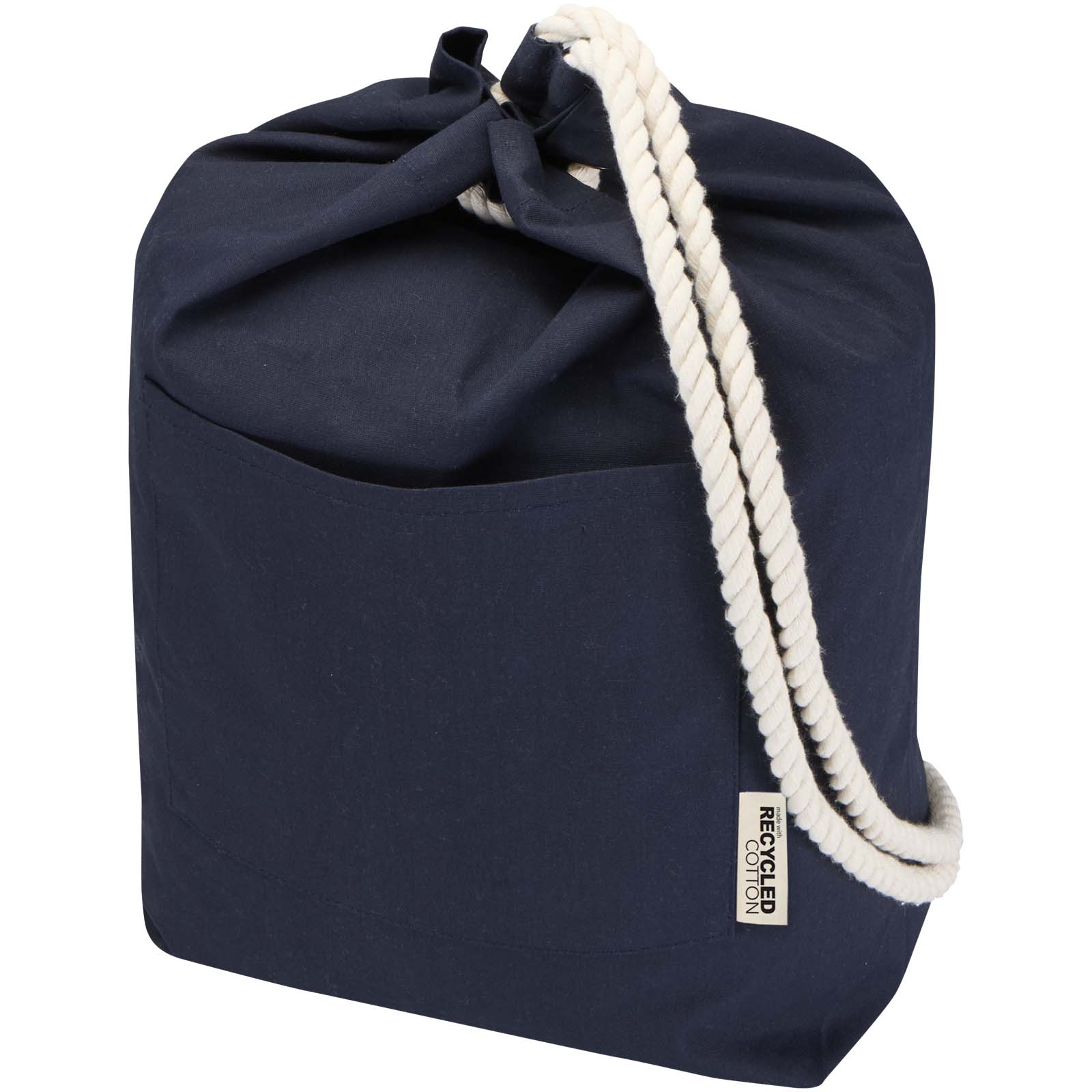 Torba żeglarska typu duffel Florida o pojemności 15 l, wykonana z recyklingowanej tkaniny z recyklingu z certyfikatem GRS o g P179058C granatowy Torba żeglarska typu duffel Florida o pojemności 15 l, wykonana z recyklingowanej tkaniny z recyklingu z certyfikatem GRS o g P179058C granatowy