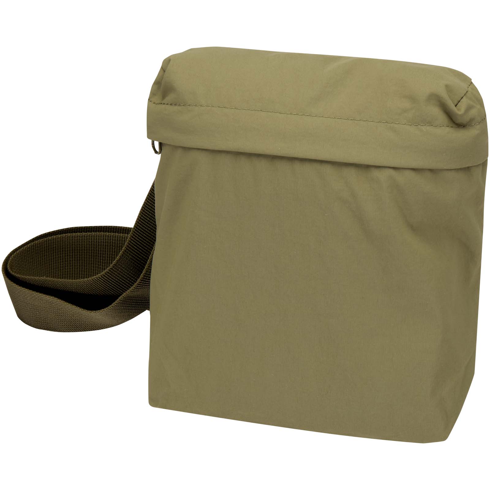 Arca - torba typu crossbody (przewieszana na ukos), wykonana z recyklingowanego poliamidu z cetyfikatem GRS P179067C leśny zielony Arca - torba typu crossbody (przewieszana na ukos), wykonana z recyklingowanego poliamidu z cetyfikatem GRS P179067C leśny zielony