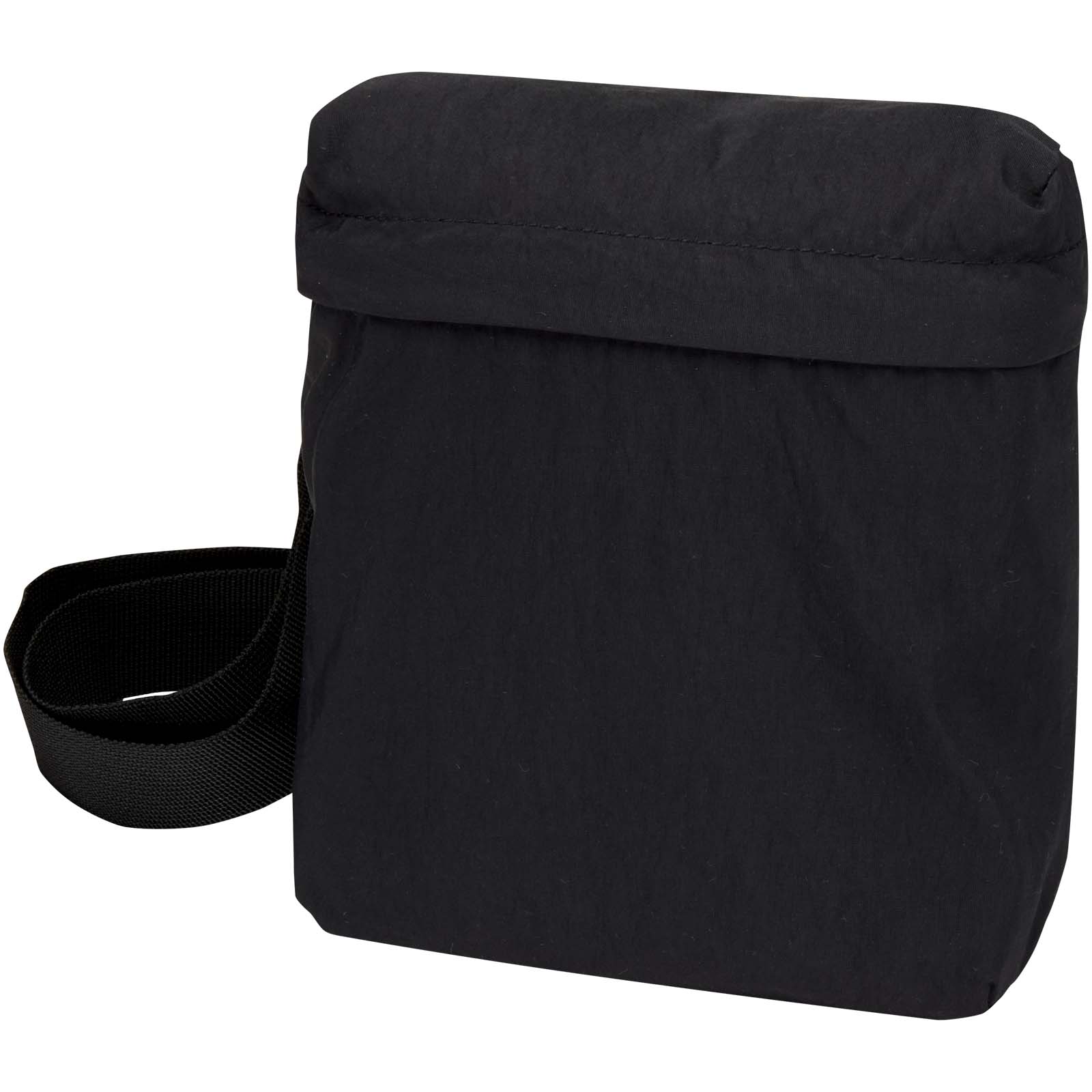 Arca - torba typu crossbody (przewieszana na ukos), wykonana z recyklingowanego poliamidu z cetyfikatem GRS P179067C czarny Arca - torba typu crossbody (przewieszana na ukos), wykonana z recyklingowanego poliamidu z cetyfikatem GRS P179067C czarny