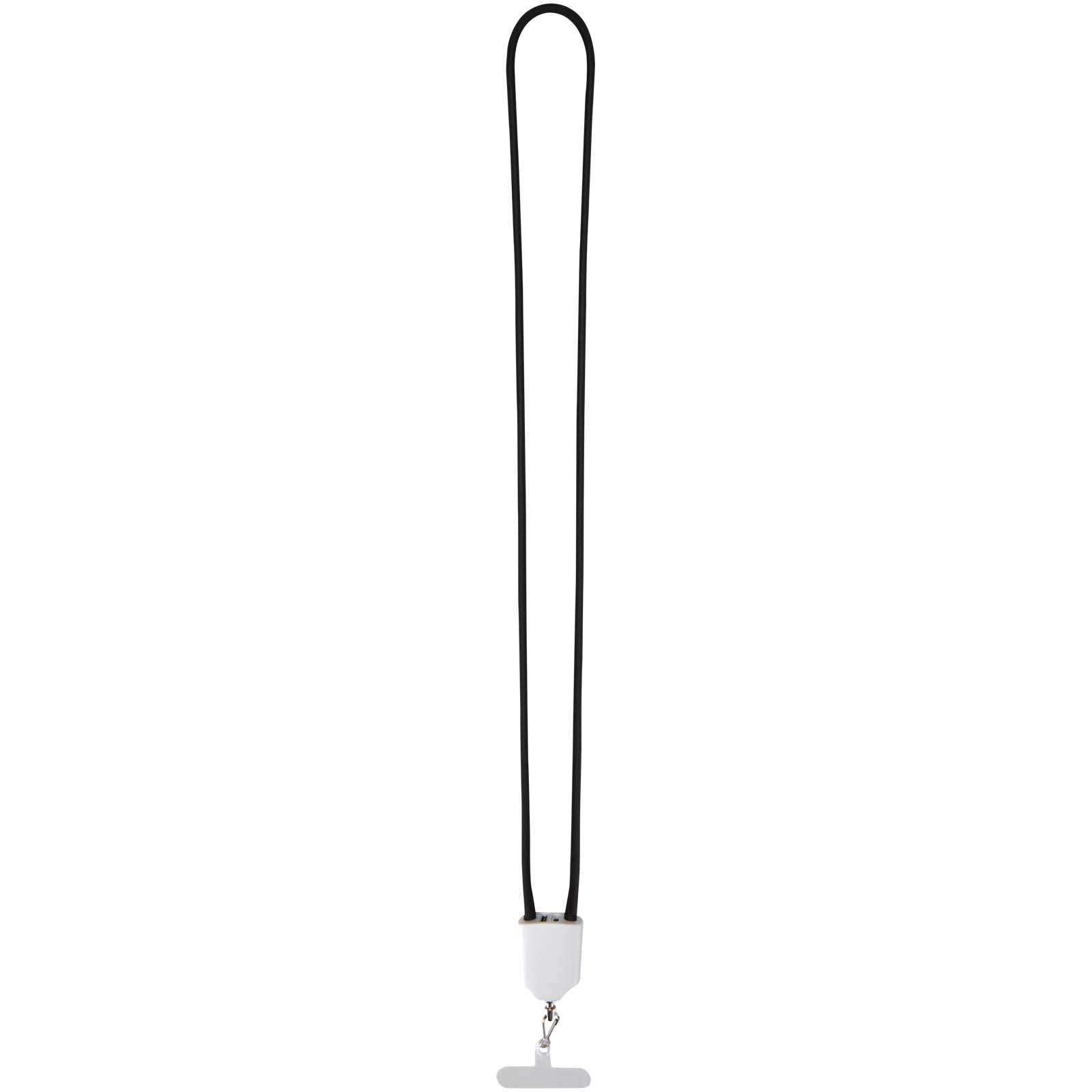 Ion 65 W 5 w 1 - kabel do ładowania z funkcją smyczy na szyję, wykonany z tworzywa sztucznego pochodzącego z recyklingu P179157C
