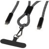 SMART 65 W - kabel ładujący wykonany z tworzywa sztucznego RPET, ze smyczą P179162C