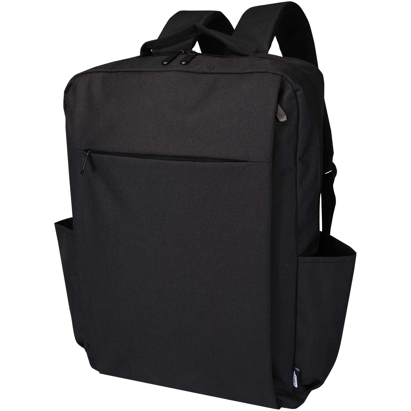 Libra plecak na laptopa o przekątnej 15 cali o pojemności 15 l wykonany z materiałów z recyclingu z certyfikatem GRS P099898C heather charcoal
