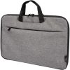 Libra etui na laptopa 2 w 1 o pojemności 3 l wykonane z materiałów z recyklingu z certyfikatem GRS P099900C szary melanż Libra etui na laptopa 2 w 1 o pojemności 3 l wykonane z materiałów z recyklingu z certyfikatem GRS P099900C szary melanż