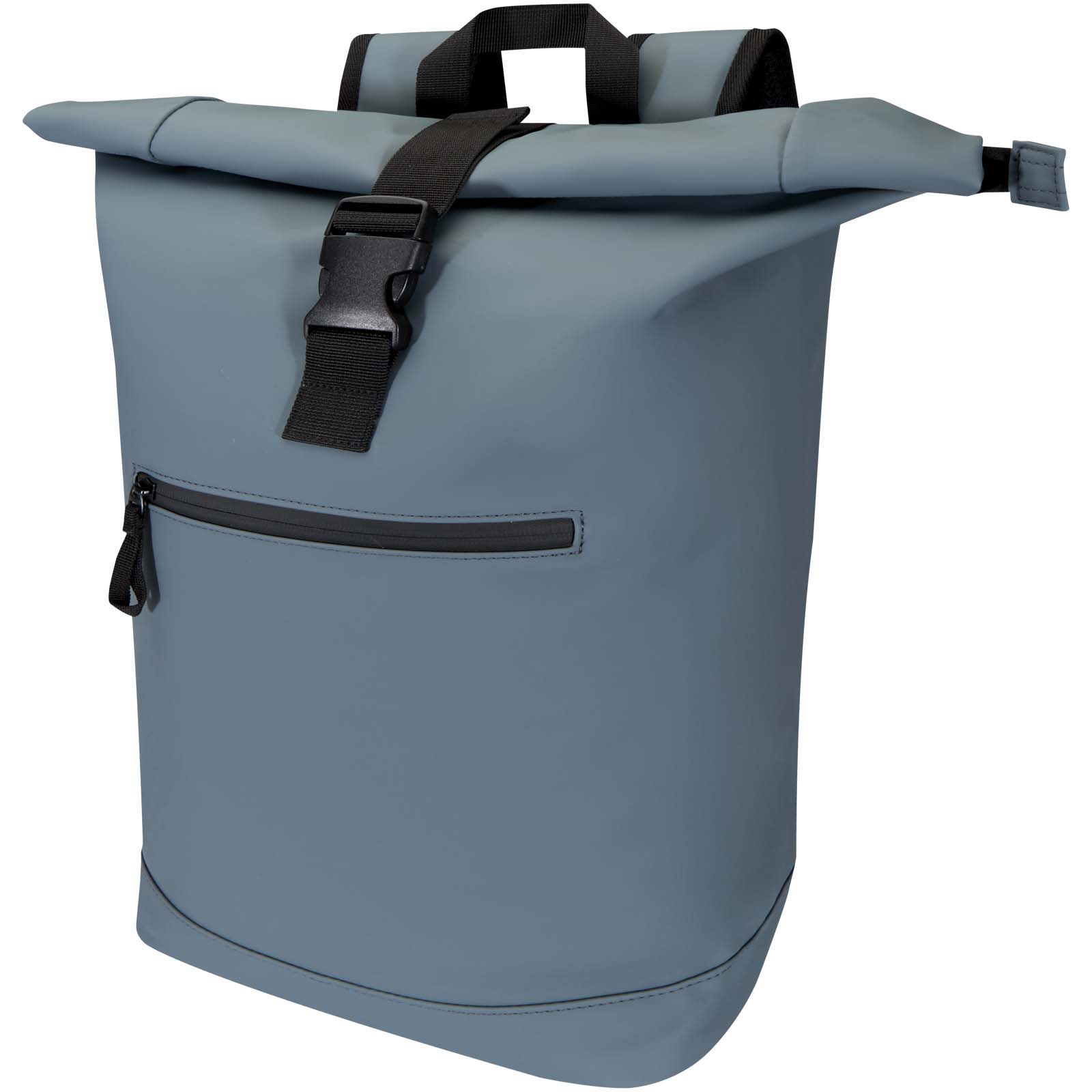 Resi Plus plecak na 15-calowego laptopa o pojemności 18 l z recyklingu, z certyfikatem GRS i zwijaną górną częścią P123104C hale blue