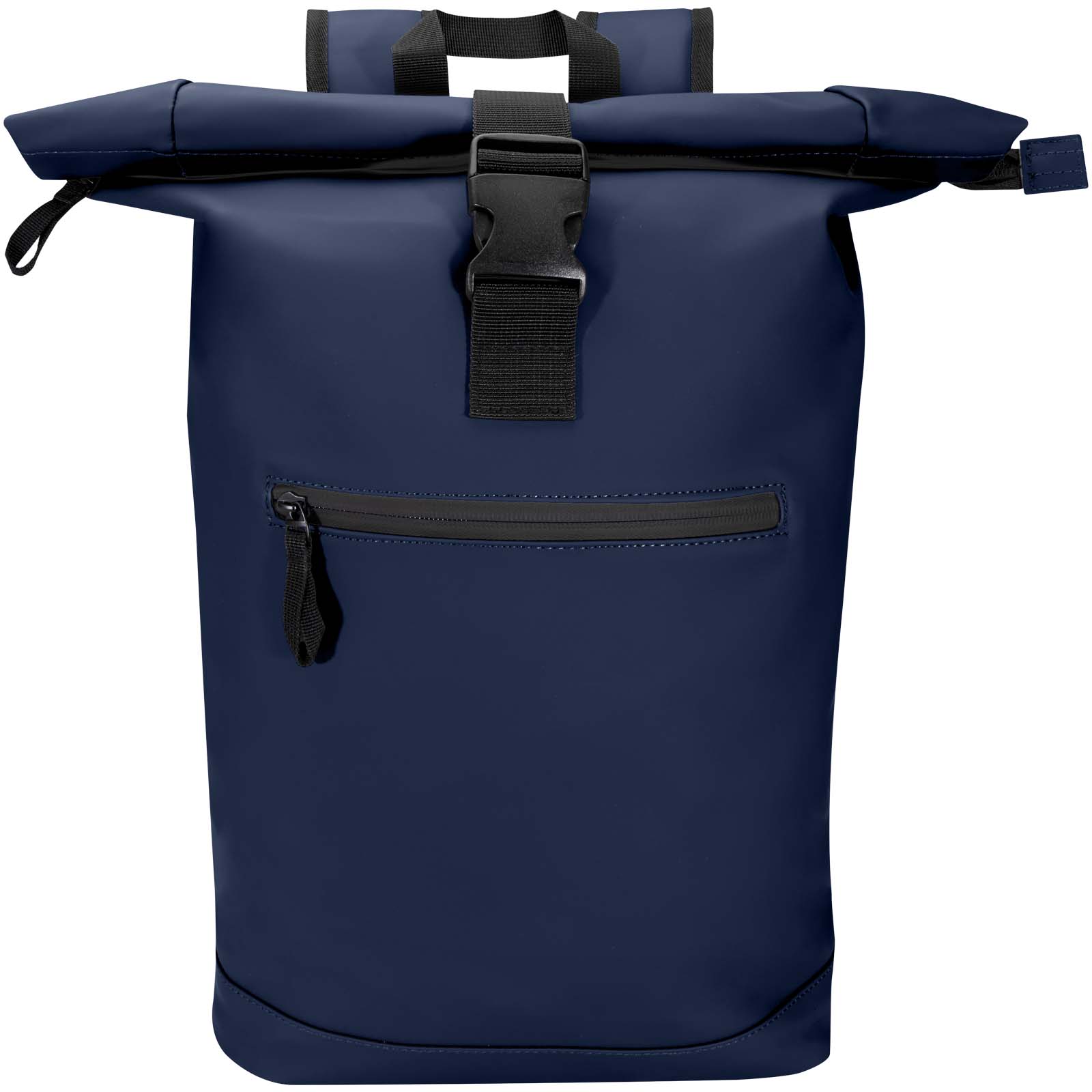 Resi Plus plecak na 15-calowego laptopa o pojemności 18 l z recyklingu, z certyfikatem GRS i zwijaną górną częścią P123104C granatowy