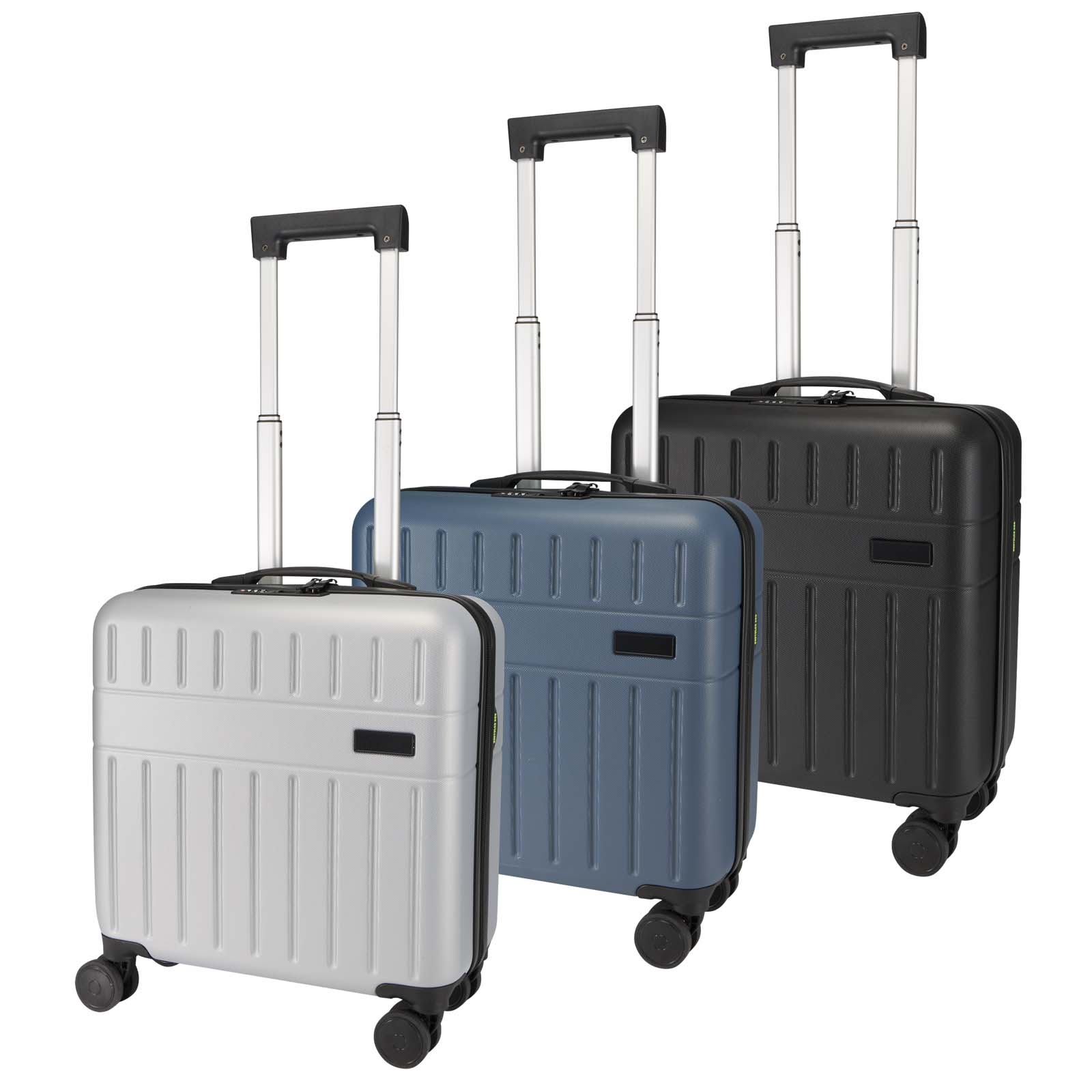 Rover - walizka na kółkach na laptop o przekątnej 16 cali, wykonana z materiałów z recyklingu (GRS), pojemność 30 litrów P178963C PFC-130152-W