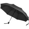 Składany parasol Agnes 21 cali z funkcją automatycznego otwierania, wykonany z tworzywa RPET P178980C czarny