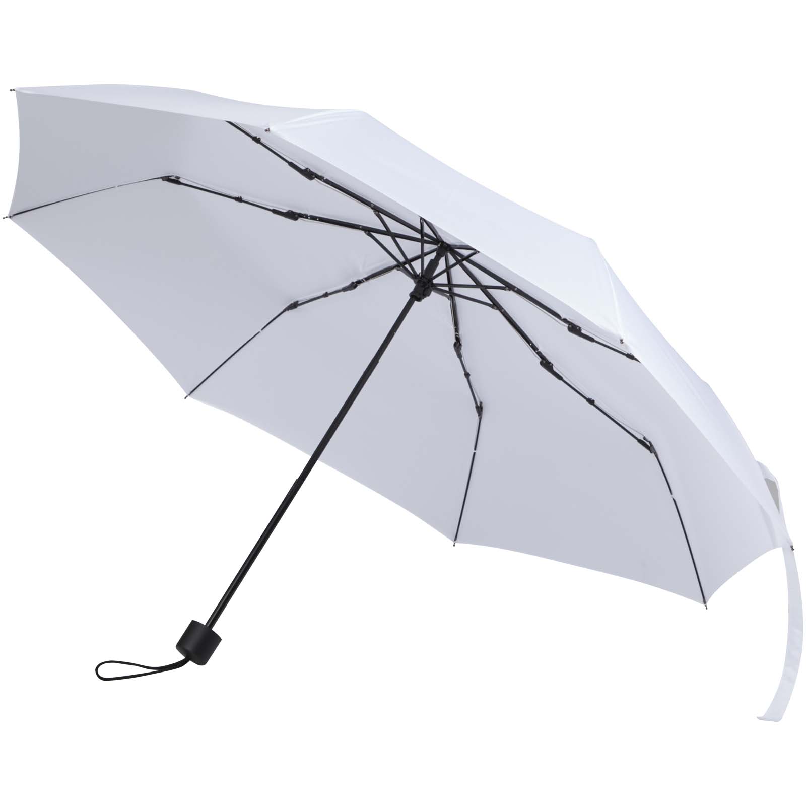 Aaron składany parasol ręczny 23 cale P178986C biały