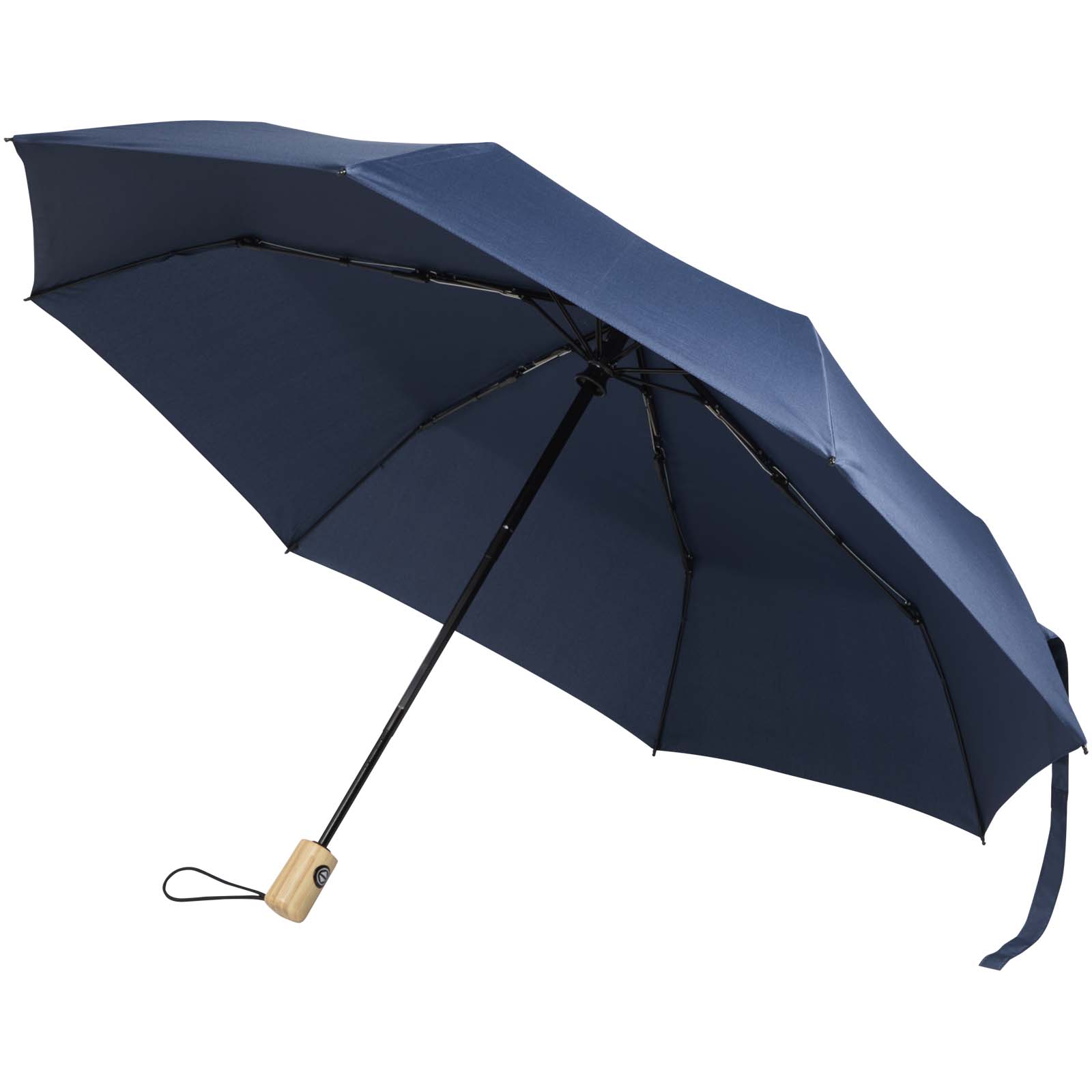 Renee – składany parasol 23 cale wyposażony w funkcję automatycznego otwierania i zamykania P178992C granatowy