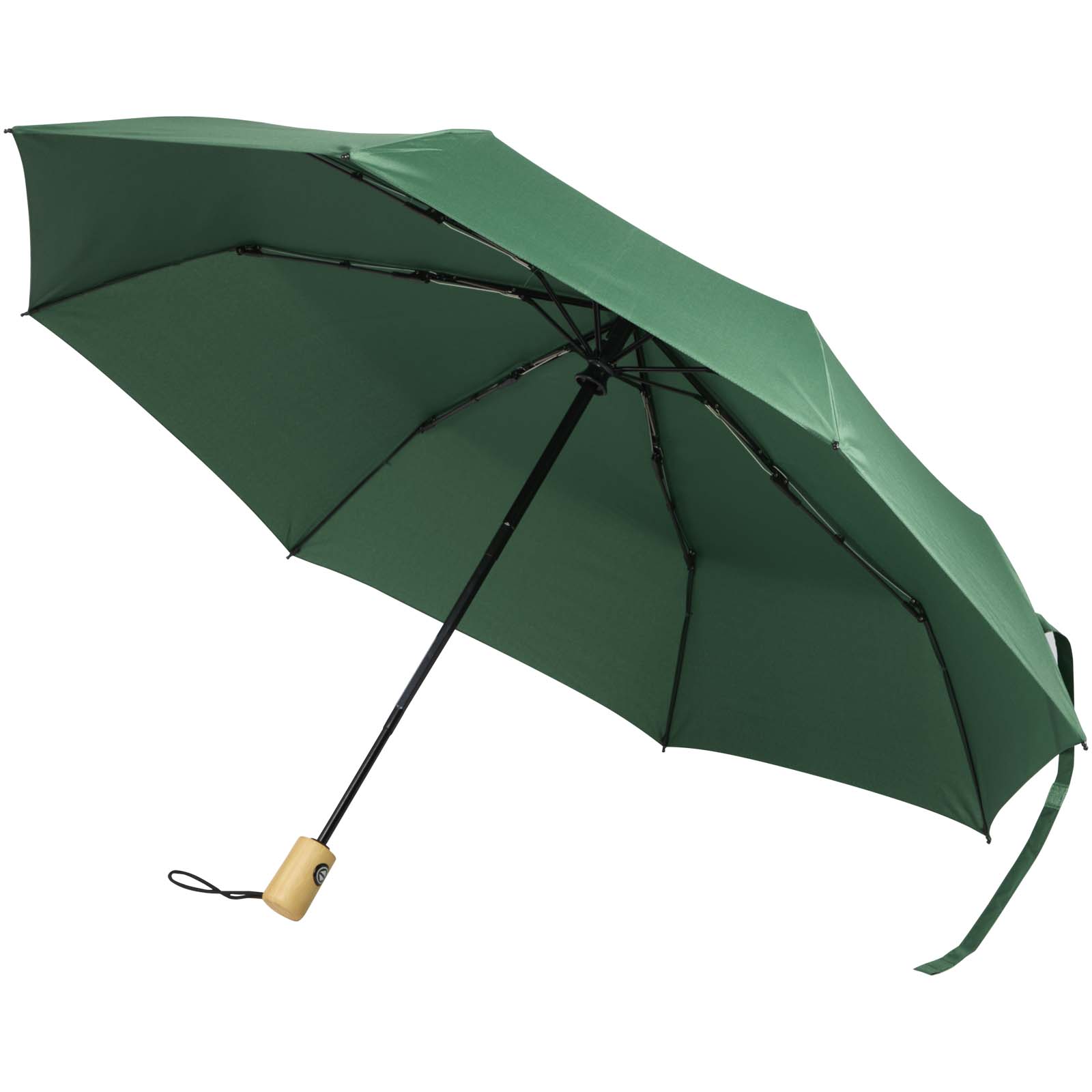 Renee – składany parasol 23 cale wyposażony w funkcję automatycznego otwierania i zamykania P178992C zielony