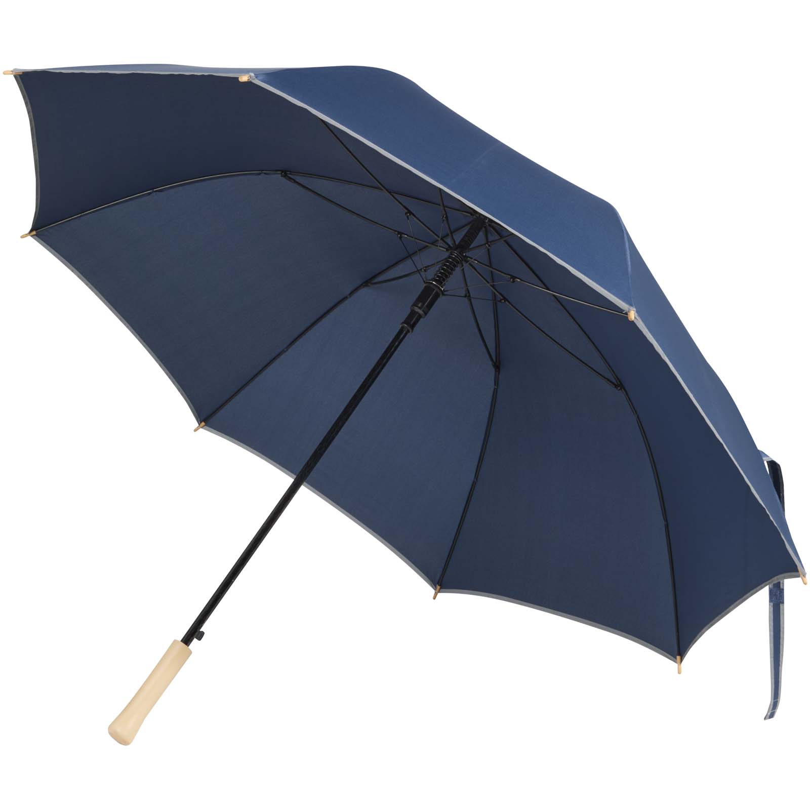 Parasol Norman 30 cali, wykonany z tworzywa sztucznego, odporny na wiatr P179004C granatowy
