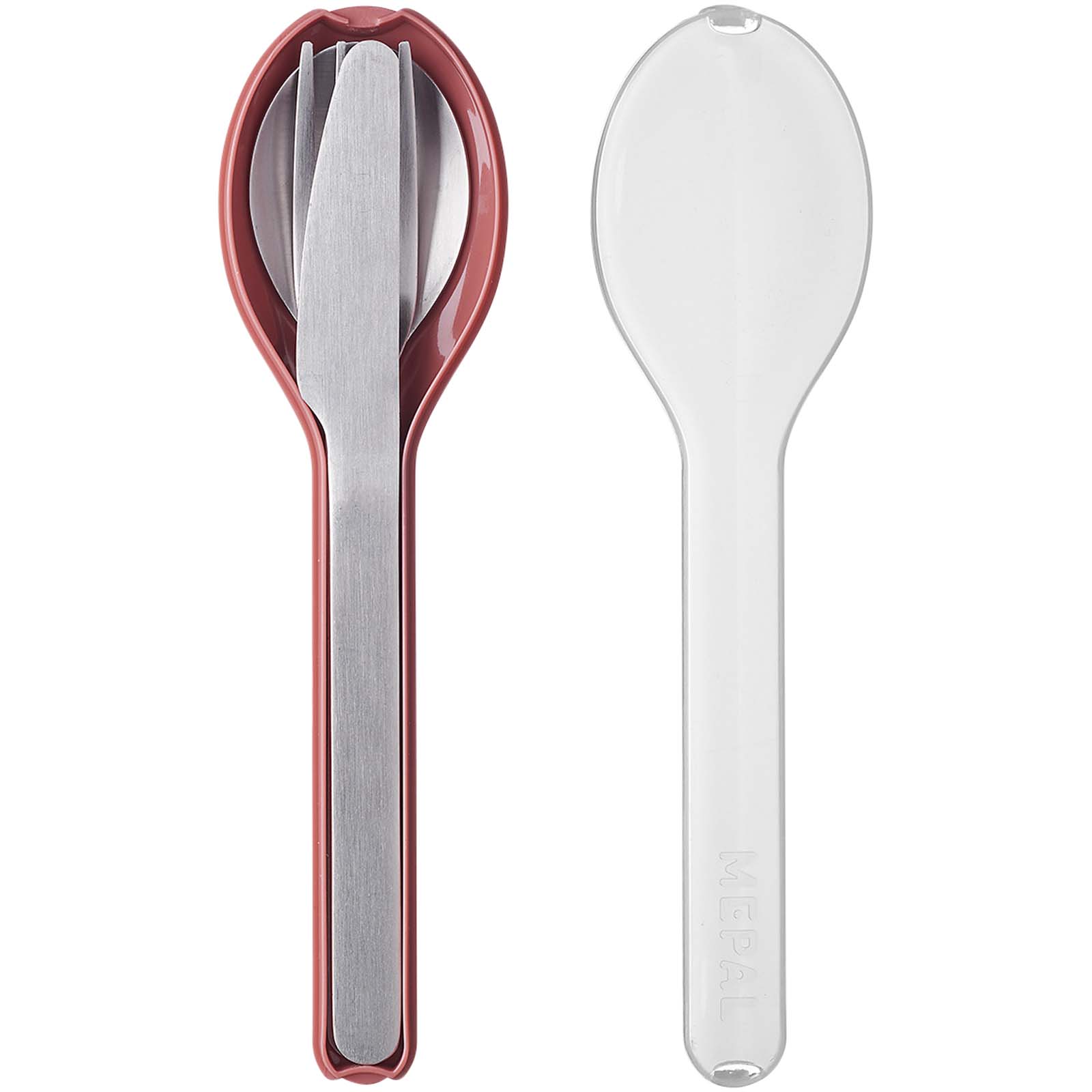 Mepal Ellipse zestaw sztućców P130836C różowy