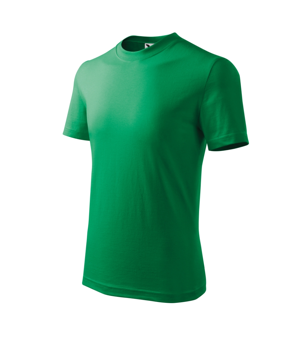 Koszulka dziecięca Basic P023653F zieleń trawy