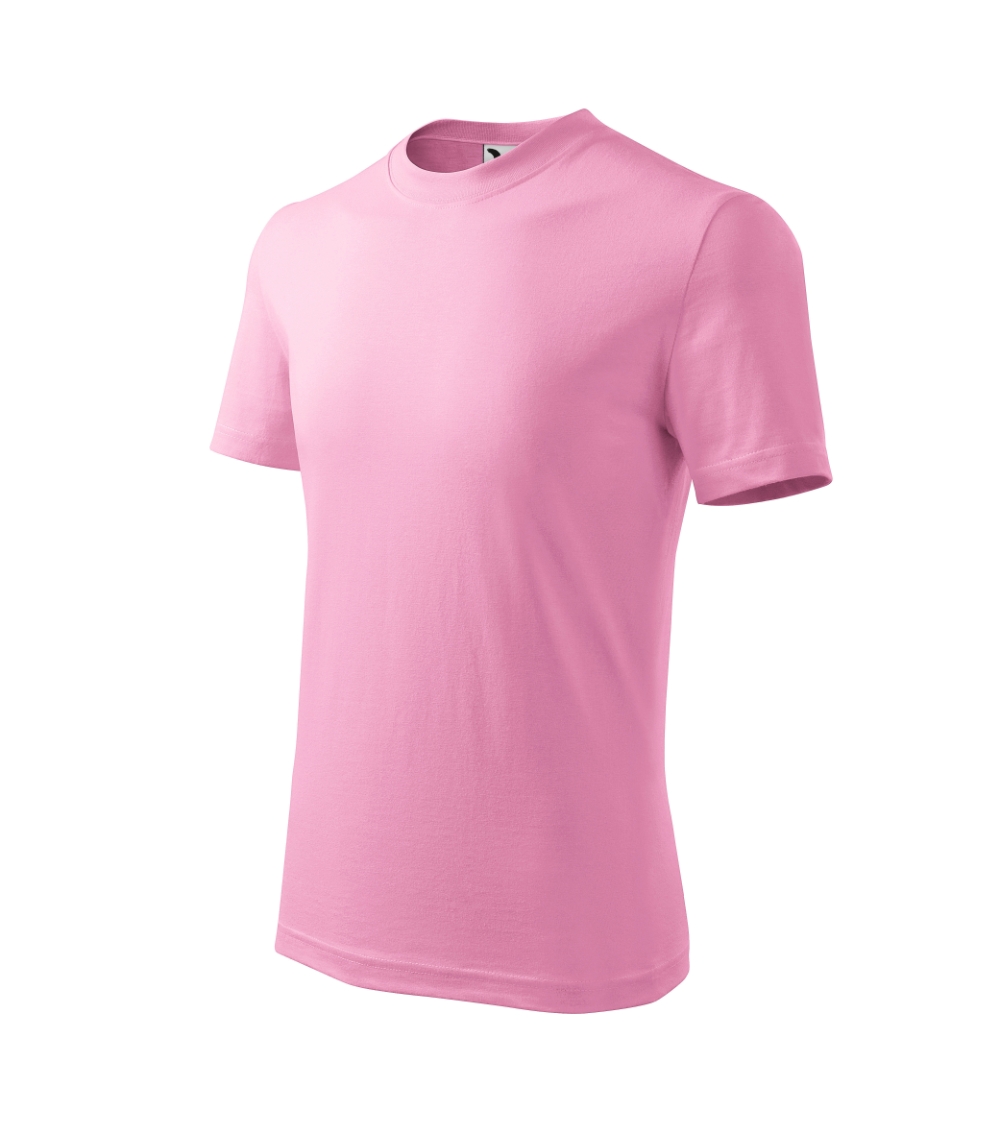 Koszulka dziecięca Basic P023653F różowy