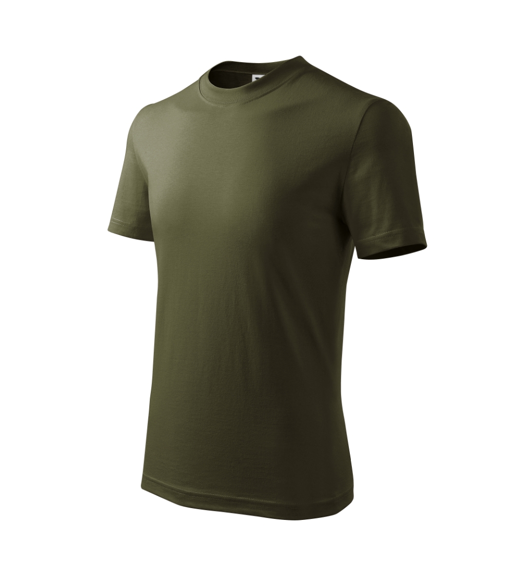 Koszulka dziecięca Basic P023653F military