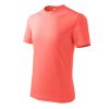 Koszulka dziecięca Basic P023653F coral
