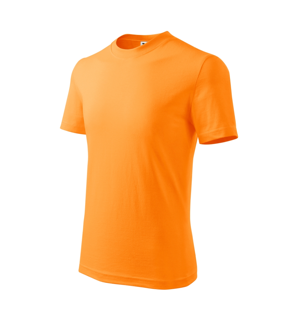Koszulka dziecięca Basic P023653F mandarynkowy