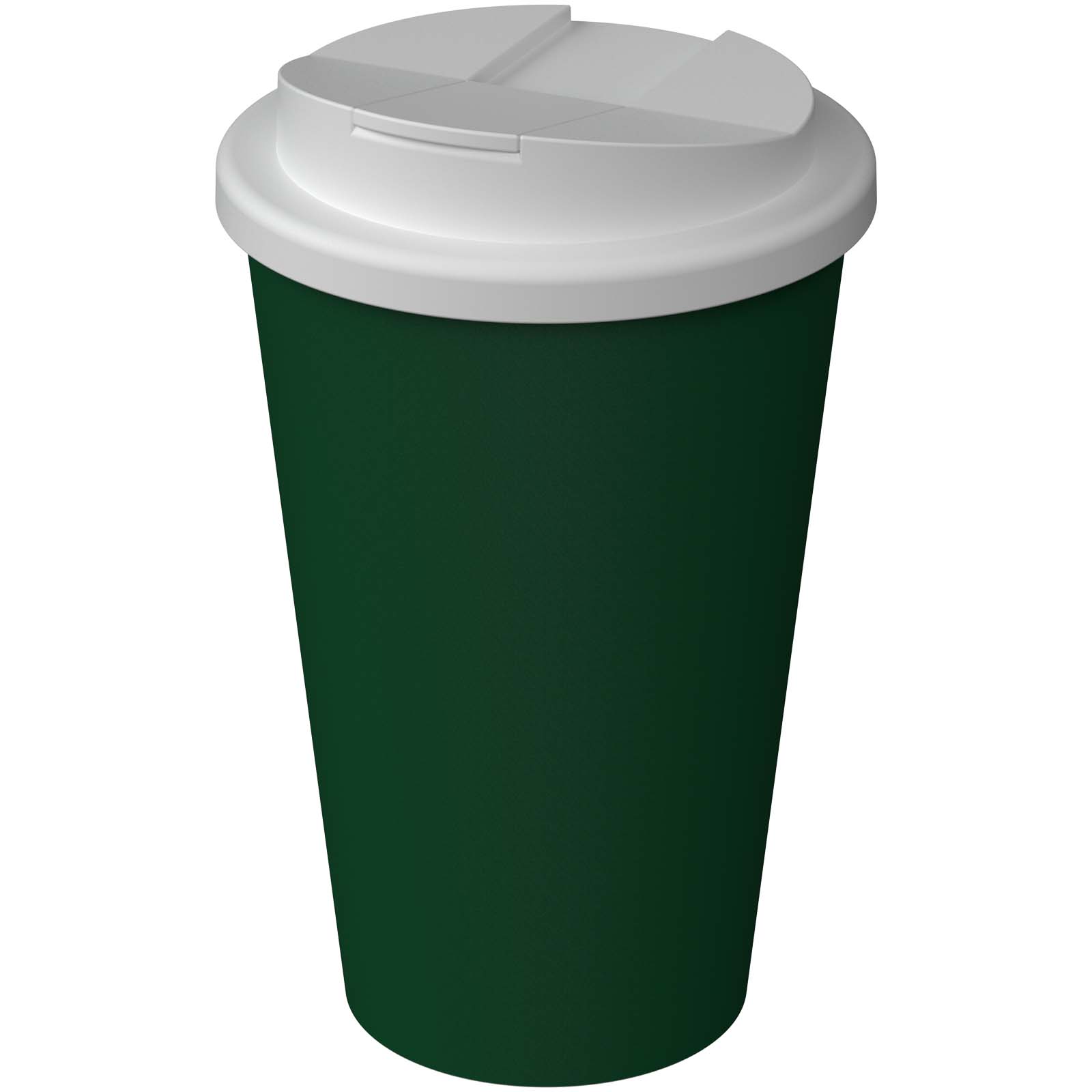 Kubek termiczny Americano® Infiniti o pojemności 350 ml z pokrywką zapobiegającą rozlewaniu się napoju P179720C ciemnozielony Kubek termiczny Americano® Infiniti o pojemności 350 ml z pokrywką zapobiegającą rozlewaniu się napoju P179720C ciemnozielony