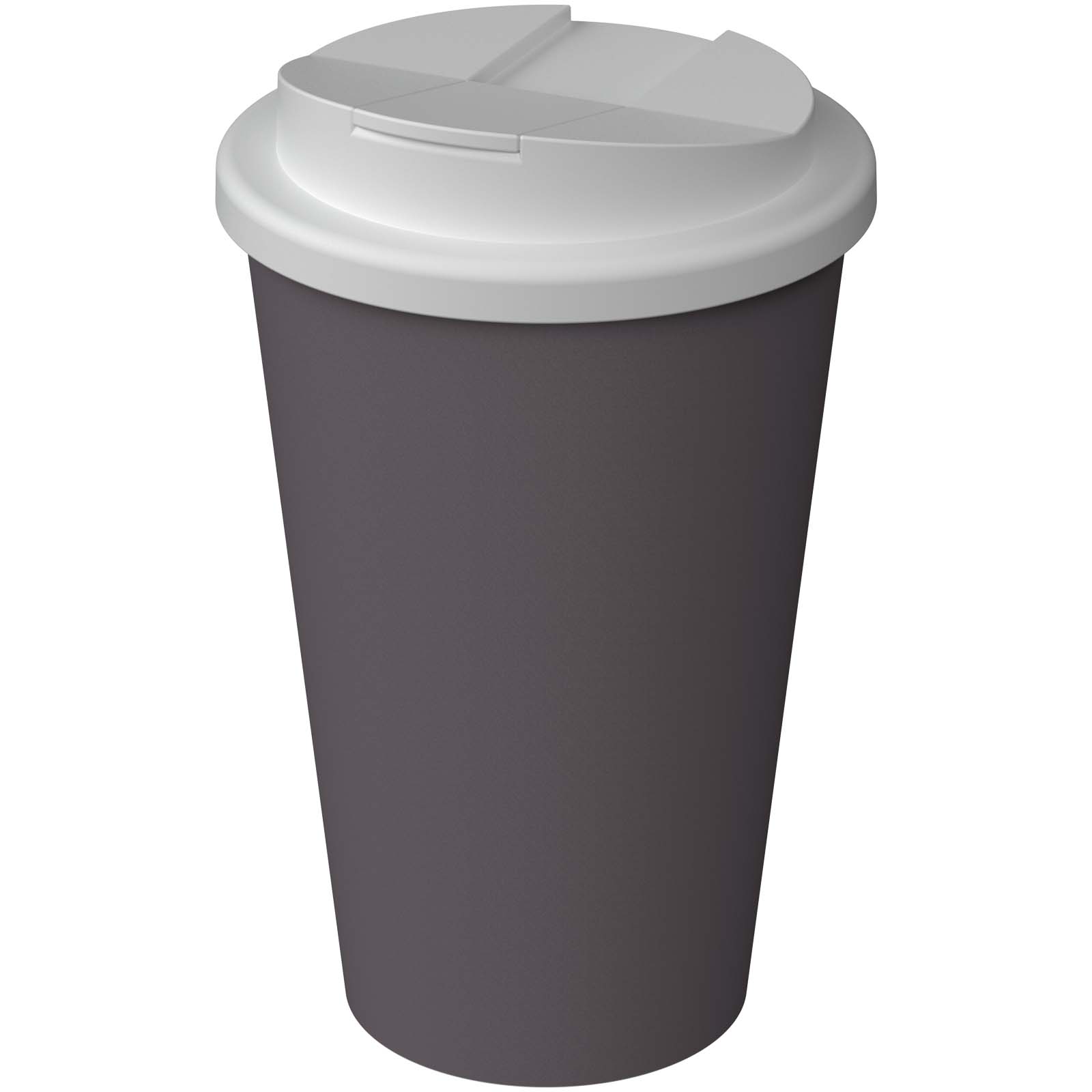 Kubek termiczny Americano® Infiniti o pojemności 350 ml z pokrywką zapobiegającą rozlewaniu się napoju P179720C szary zmierzch Kubek termiczny Americano® Infiniti o pojemności 350 ml z pokrywką zapobiegającą rozlewaniu się napoju P179720C szary zmierzch