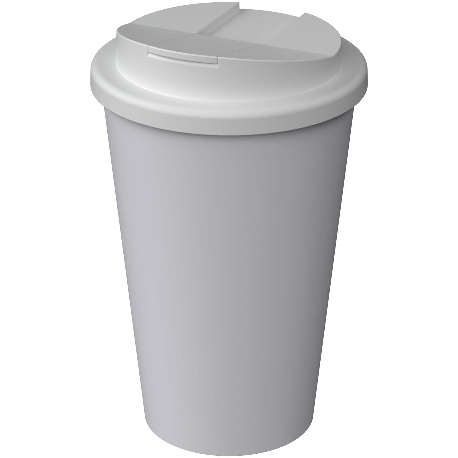 Kubek termiczny Americano® Infiniti o pojemności 350 ml z pokrywką zapobiegającą rozlewaniu się napoju P179720C jasny szary Kubek termiczny Americano® Infiniti o pojemności 350 ml z pokrywką zapobiegającą rozlewaniu się napoju P179720C jasny szary
