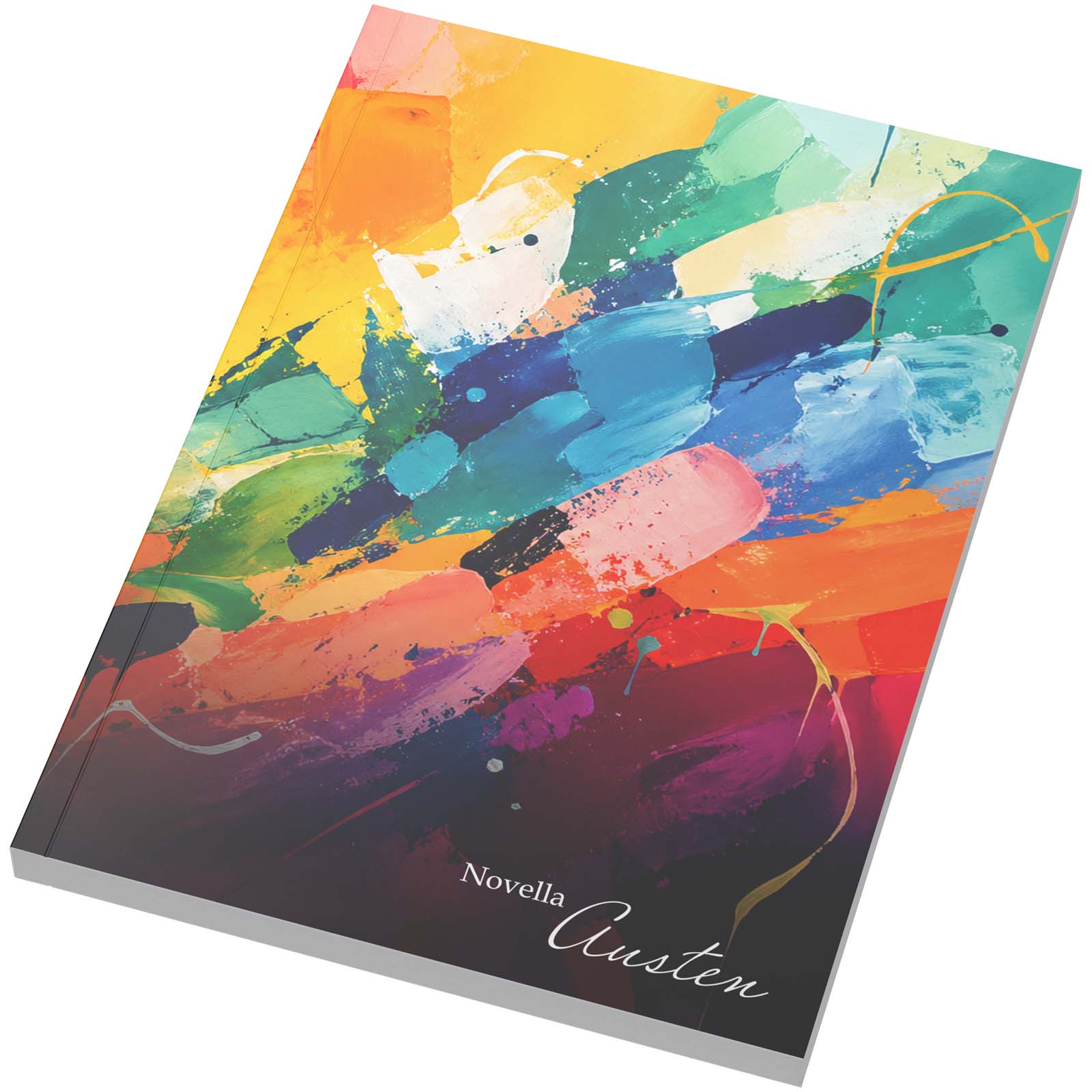 Notatnik Novella Austen w formacie A5 z miękką okładką – 100 kartek w linie P179748C PFC-21090801