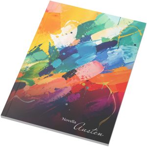 Notatnik Novella Austen w formacie A5 z miękką okładką – 50 kartek w linie P179749C 