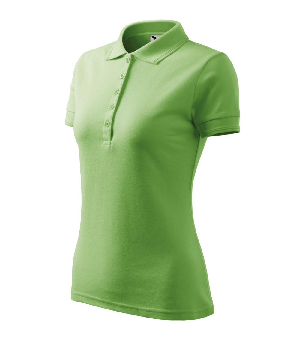 Koszulka polo damska Pique Polo P022403F groszkowy