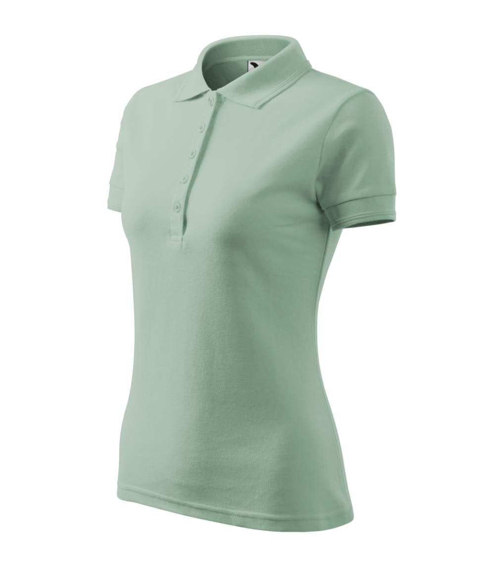 Koszulka polo damska Pique Polo P022403F sage