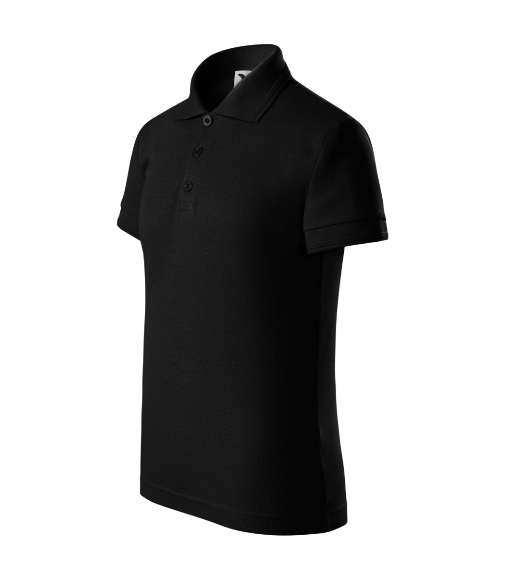 Koszulka polo dziecięca Pique Polo P027509F czarny Koszulka polo dziecięca Pique Polo P027509F czarny