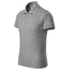 Koszulka polo dziecięca Pique Polo P027509F ciemnoszary melanż Koszulka polo dziecięca Pique Polo P027509F ciemnoszary melanż