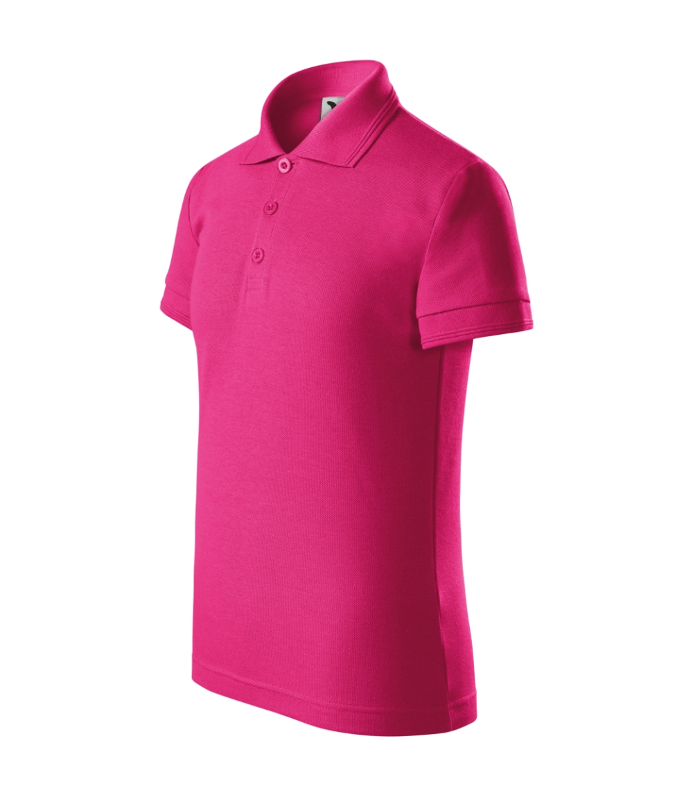 Pique Polo Koszulka polo dziecięca P027509F czerwień purpurowa Pique Polo Koszulka polo dziecięca P027509F czerwień purpurowa