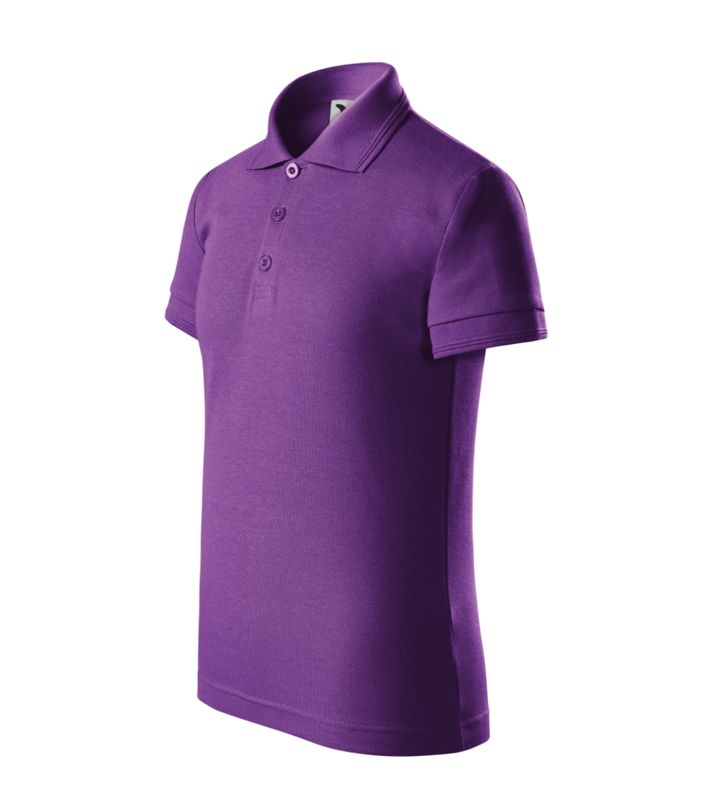 Koszulka polo dziecięca Pique Polo P027509F fioletowy Koszulka polo dziecięca Pique Polo P027509F fioletowy