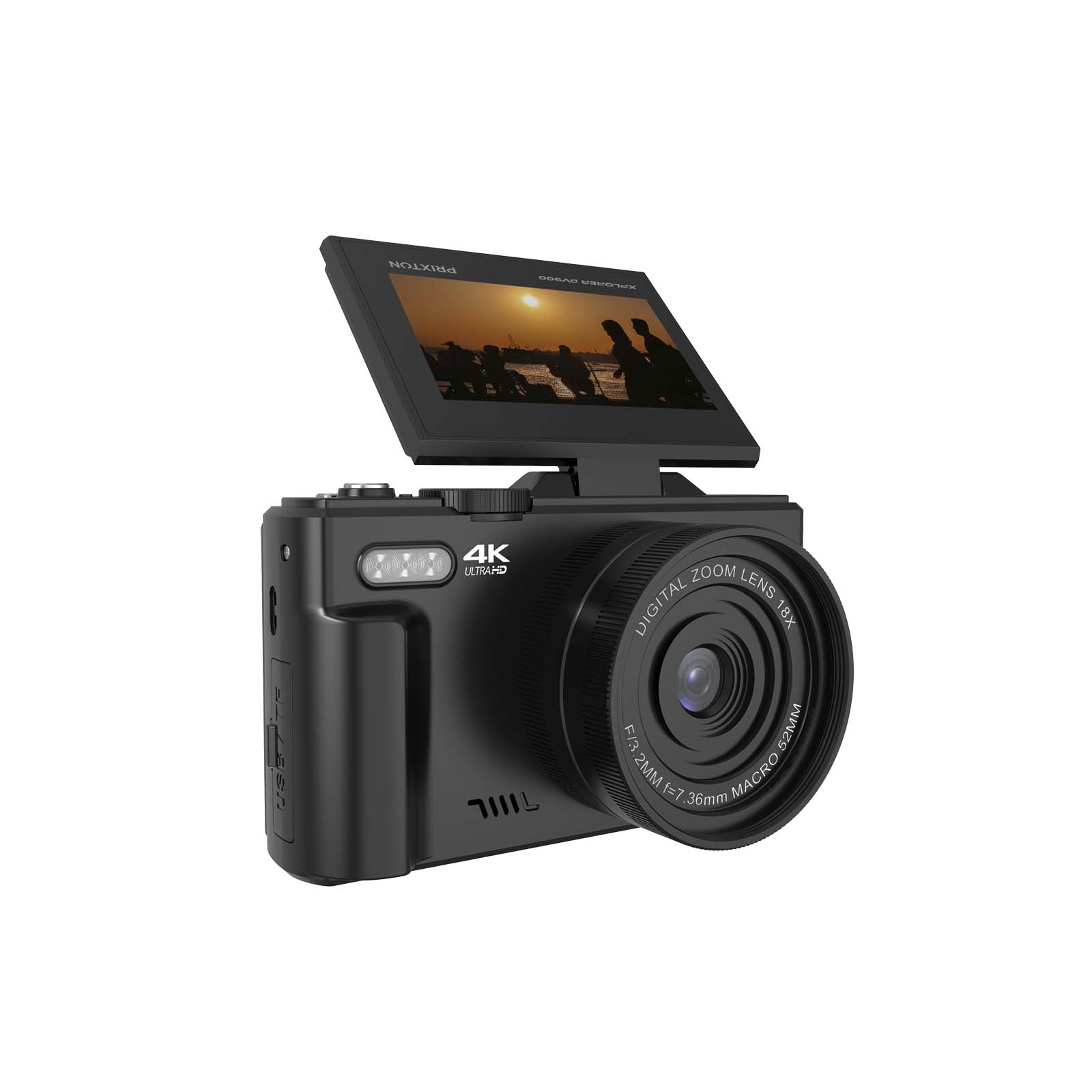 Prixton DV900 XPLORER aparat cyfrowy 4K P179315C 3 Prixton DV900 XPLORER aparat cyfrowy 4K P179315C