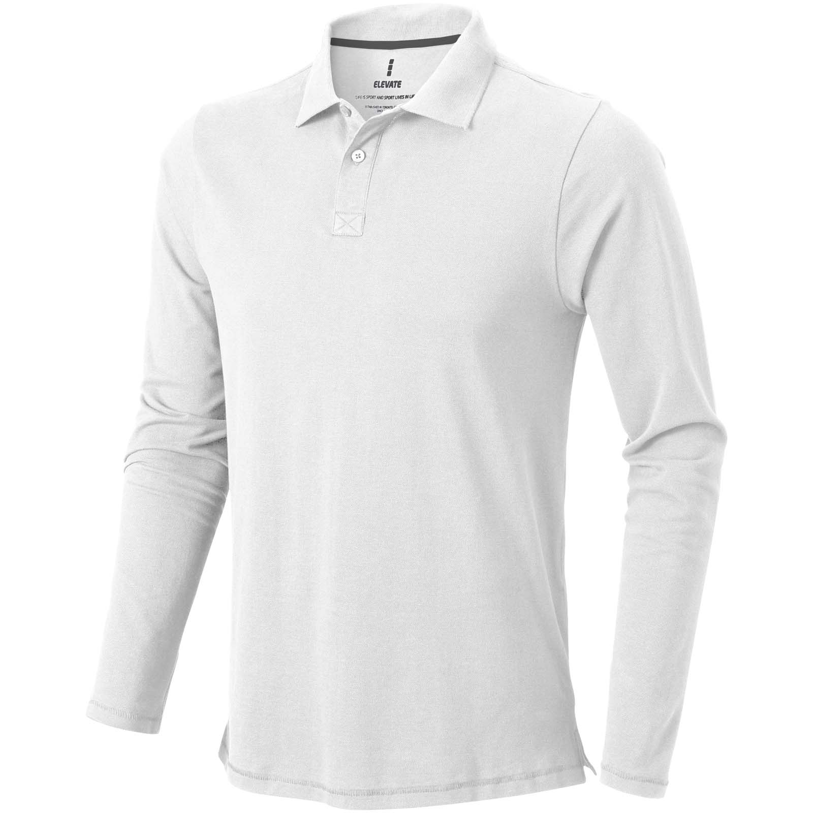 Męskie polo Calgary z długim rękawem 180 g/m² P071137C PFC-38086-W