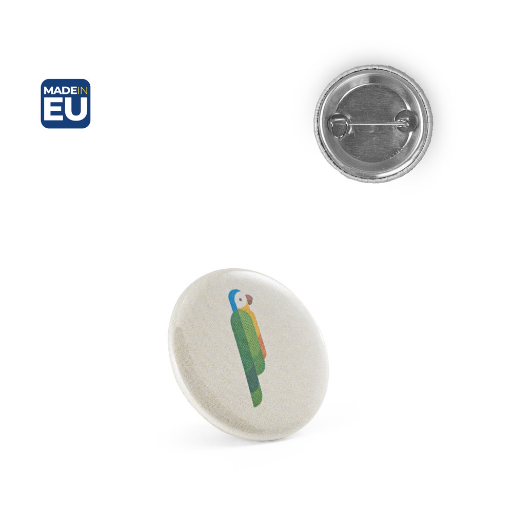 Button P'IN 1. Button P'IN 1. Okrągła przypinka P179762S ST-73120-340