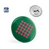 Button P'IN 12. Button P'IN 12. Okrągła przypinka magnetyczna z otwieraczem do butelek P179773S