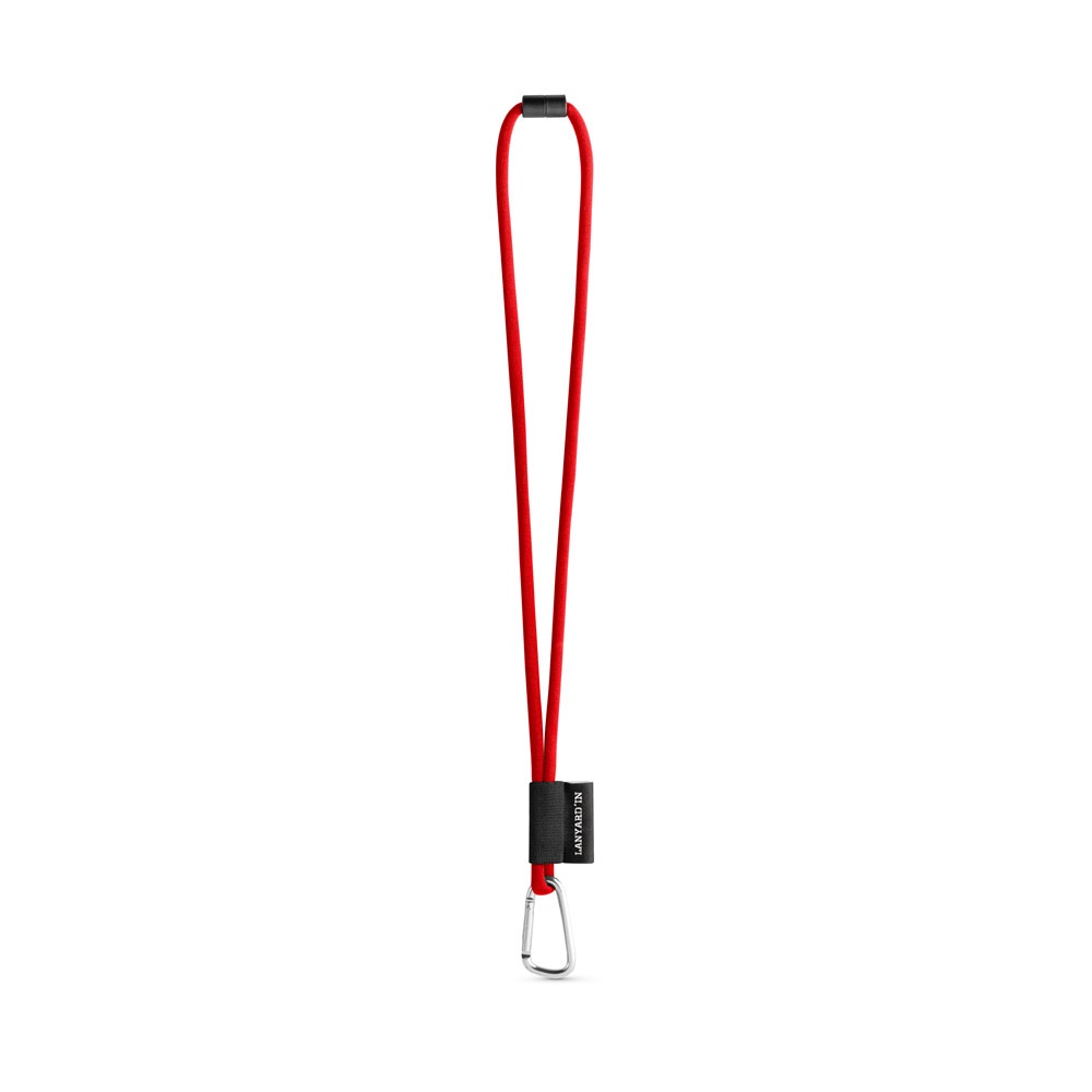 75089. SET Lanyard TUBE Long (Ø 7 mm) z karabińczykiem w kształcie litery D o długości 55 mm i zapięciem bezpieczeństwa o średnicy Ø 7 mm P040881S czerwony 75089. SET Lanyard TUBE Long (Ø 7 mm) z karabińczykiem w kształcie litery D o długości 55 mm i zapięciem bezpieczeństwa o średnicy Ø 7 mm P040881S czerwony