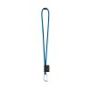75089. SET Lanyard TUBE Long (Ø 7 mm) z karabińczykiem w kształcie litery D o długości 55 mm i zapięciem bezpieczeństwa o średnicy Ø 7 mm P040881S granatowy 75089. SET Lanyard TUBE Long (Ø 7 mm) z karabińczykiem w kształcie litery D o długości 55 mm i zapięciem bezpieczeństwa o średnicy Ø 7 mm P040881S granatowy