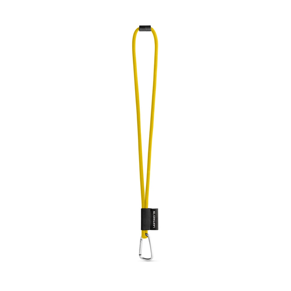 75089. SET Lanyard TUBE Long (Ø 7 mm) z karabińczykiem w kształcie litery D o długości 55 mm i zapięciem bezpieczeństwa o średnicy Ø 7 mm P040881S żółty 75089. SET Lanyard TUBE Long (Ø 7 mm) z karabińczykiem w kształcie litery D o długości 55 mm i zapięciem bezpieczeństwa o średnicy Ø 7 mm P040881S żółty