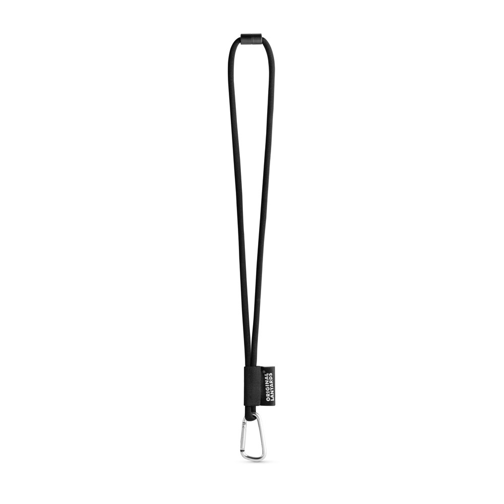 75089. SET Lanyard TUBE Long (Ø 7 mm) z karabińczykiem w kształcie litery D o długości 55 mm i zapięciem bezpieczeństwa o średnicy Ø 7 mm P040881S ST-75089-W