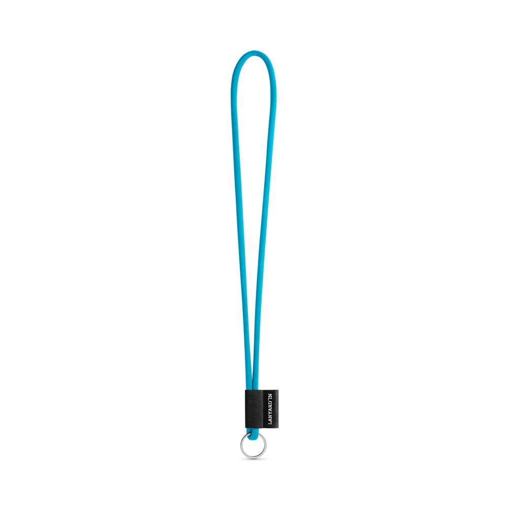 75093. SET Lanyard TUBE Long (Ø 7 mm) z kółkiem Ø 32 mm P040983S błękitny 75093. SET Lanyard TUBE Long (Ø 7 mm) z kółkiem Ø 32 mm P040983S błękitny
