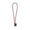 75093. SET Lanyard TUBE Long (Ø 7 mm) z kółkiem Ø 32 mm P040983S czarny / czerwony 75093. SET Lanyard TUBE Long (Ø 7 mm) z kółkiem Ø 32 mm P040983S czarny / czerwony
