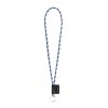 75093. SET Lanyard TUBE Long (Ø 7 mm) z kółkiem Ø 32 mm P040983S purpurowy / błękitny 75093. SET Lanyard TUBE Long (Ø 7 mm) z kółkiem Ø 32 mm P040983S purpurowy / błękitny