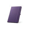 ANNE. Notatnik A5 z poliestru z recyklingu (100% rPET) z kartkami w linie P083120S purpurowy ANNE. Notatnik A5 z poliestru z recyklingu (100% rPET) z kartkami w linie P083120S purpurowy