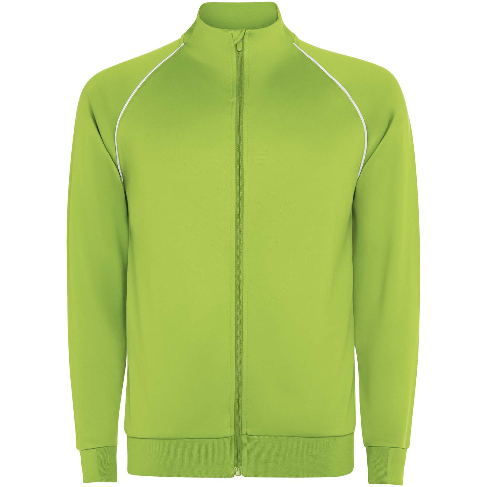 Bluza dziecięca Valier z zamkiem błyskawicznym na całej długości P179617C fluorescencyjna zieleń