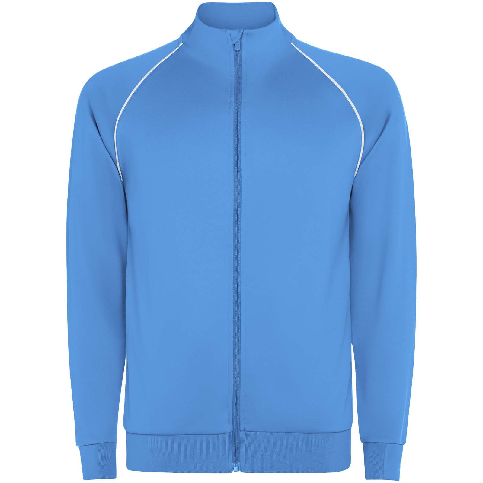 Bluza dziecięca Valier z zamkiem błyskawicznym na całej długości P179617C turkus fluorescencyjny