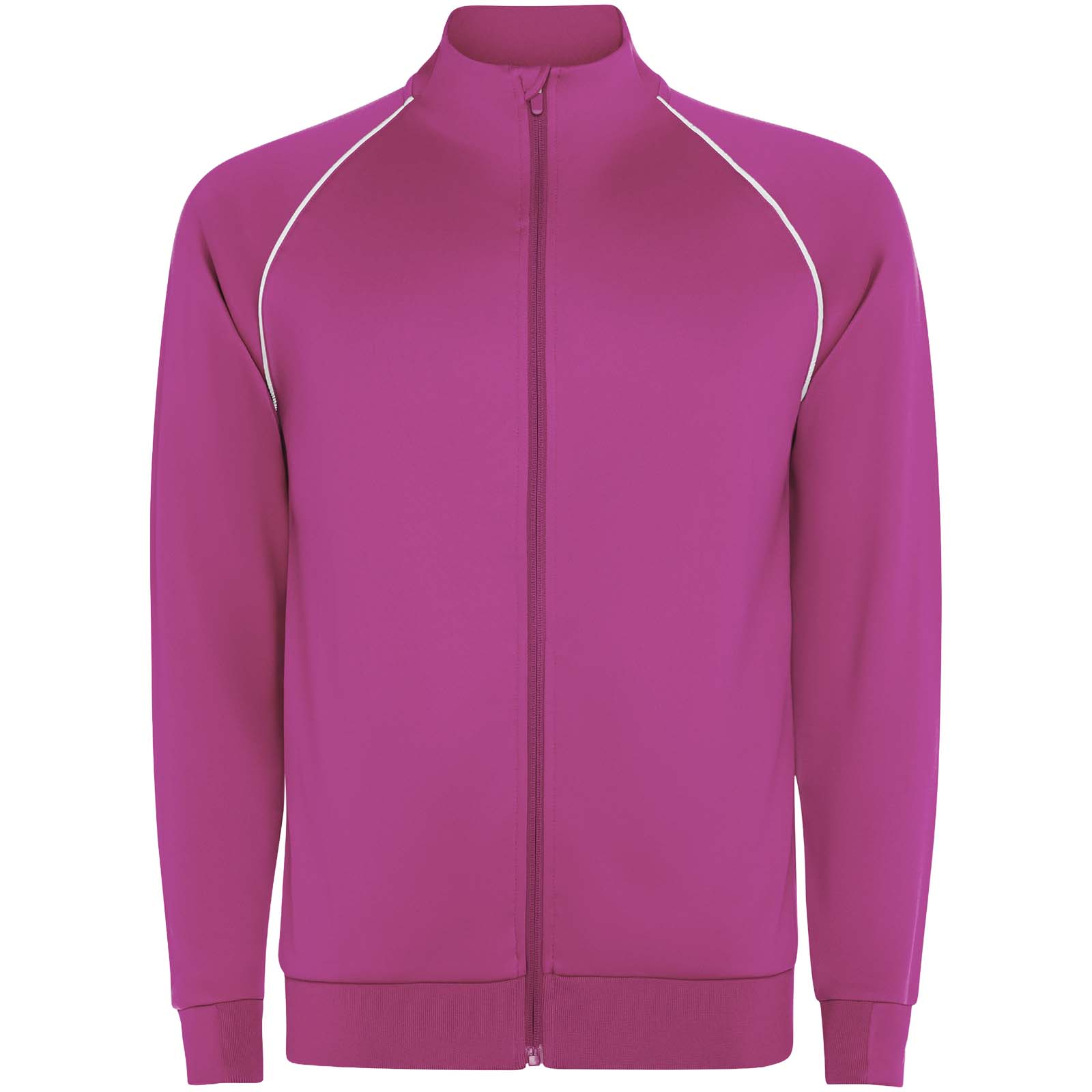 Bluza dziecięca Valier z zamkiem błyskawicznym na całej długości P179617C fluorescencyjny róż