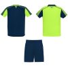 Juve zestaw sportowy dla dzieci 140 g/m² P082999C fluor green / navy blue