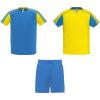 Juve zestaw sportowy dla dzieci 140 g/m² P082999C żółty / błękit królewski
